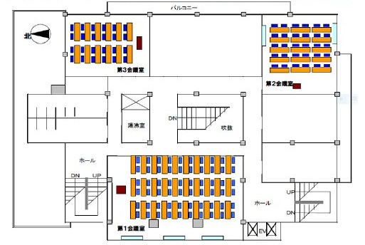 ２階 会議室間取り図